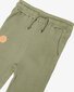 The Girl Club Olive Green Rib Cotton Lounge Pants