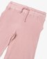 The Girl Club Rose Pink Rib Cotton Wide Leg Pants