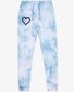 The Girl Club Tie Dyed Chain Heart Fleece Joggers