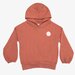 The Girl Club Smiley Terracotta Wide Hem Hood