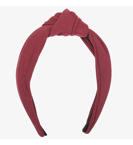 The Girl Club Ruby Rib Cotton Topknot Headband