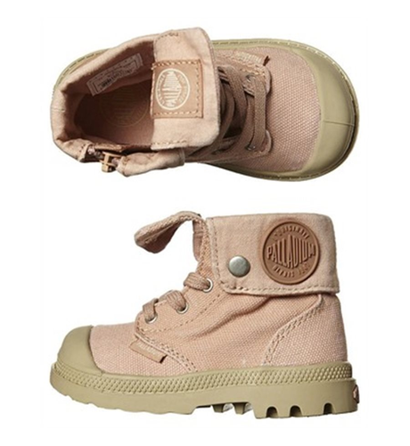 Palladium Baggy Boot Junior Salmon/Putty