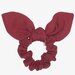 The Girl Club Ruby Rib Cotton Mini Bow Scrunchie