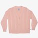 The Girl Club Pink Cable Organic Cotton Cardigan