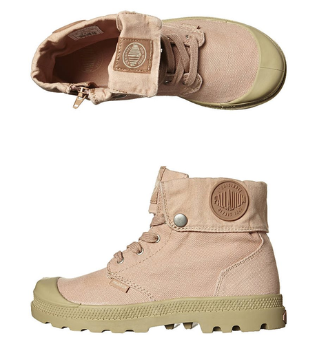 Palladium Baggy Boot Kids Salmon/Putty