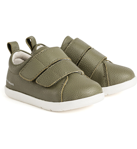 Pretty Brave Brooklyn 1st Walker - Khaki