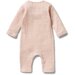 Wilson & Frenchy Organic Waffle Slouch Growsuit - Peony Fleck