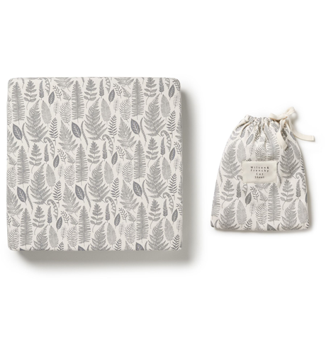 Wilson & Frenchy Organic Cot Sheet - Hello Fern