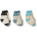 Wilson & Frenchy Organic 3Pk Socks - Shadow/Arctic/Mint