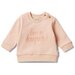 Wilson & Frenchy Organic French Terry Sweat - Peachy