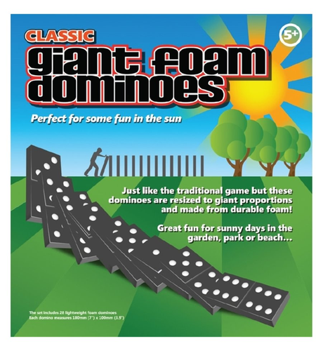 Giant Foam Dominoes