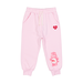 Rock Your Kid Love A Lot Bear Track Pants - Pink