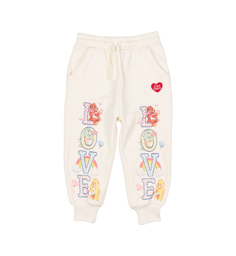 Rock Your Kid Love Is In The Air Track Pants - Cream