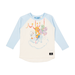 Rock Your Kid Carousel T-Shirt - Cream/Blue