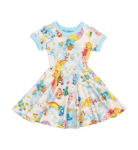 Rock Your Kid Reach For The Stars S/S Waisted Dress