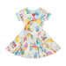 Rock Your Kid Reach For The Stars S/S Waisted Dress