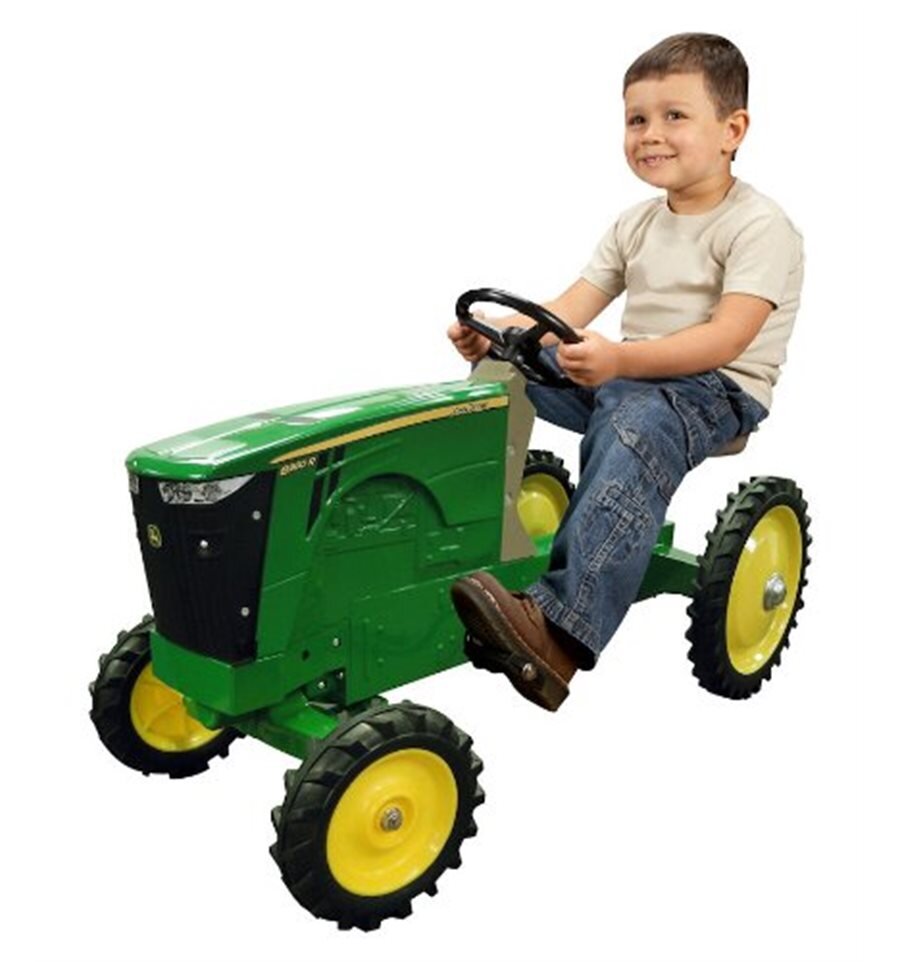 John Deere Steel Pedal Tractor Play Outdoor Toys Kid Republic John Deere