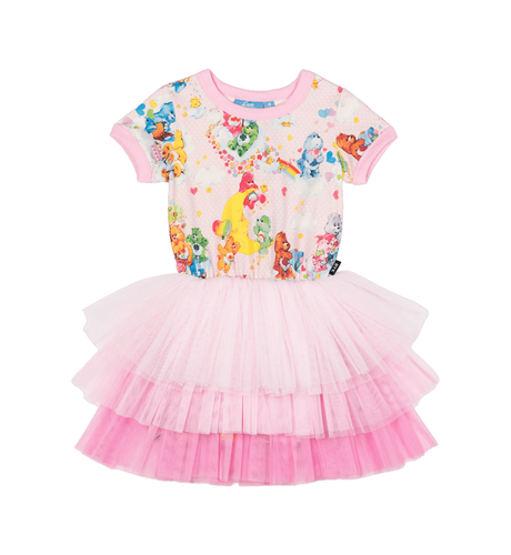 Rock Your Kid Friendship & Rainbows S/S Circus Dress