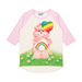 Rock Your Mama Care Bear Love Adult T-Shirt - Cream/Pink