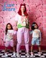 Rock Your Mama Care Bear Love Adult T-Shirt - Cream/Pink