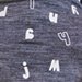 LFOH  Asher Dropcrotch Pants - Grey Marle Alphabet