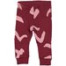 LFOH  Slasher Leggings - Merlot Graffiti