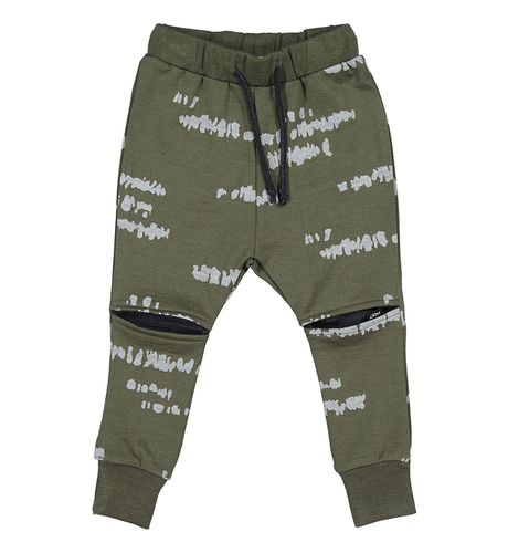 LFOH  Slasher Trackies - Pesto Stipple