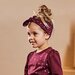 LFOH  Darcy Headband - Merlot Mini Heart