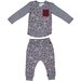 LFOH  Marlow PJ Set - Grey Marle Sprinkles