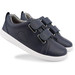 Bobux Kid+ Grass Court Switch Shoe - Navy (Red + Silver Metallic)