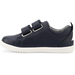 Bobux iWalk Grass Court Switch Shoe - Navy (Red + Silver Metallic)