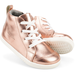 Bobux iWalk Alley-Oop Boot - Rose Gold Metallic