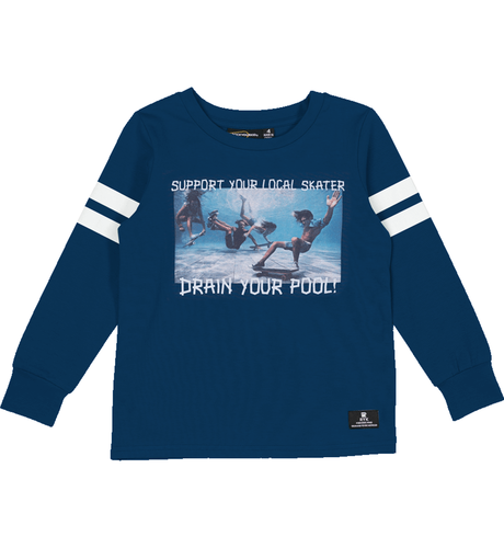 Rock Your Kid Drain Your Pool L/S T-Shirt