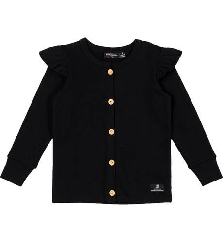 Rock Your Kid Black Cardigan