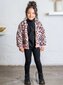 Rock Your Kid Pink Leopard Faux Fur Jacket