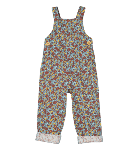 Rock Your Baby Blue Floral Jumpsuit