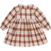 Rock Your Kid Mustard Plaid Dress