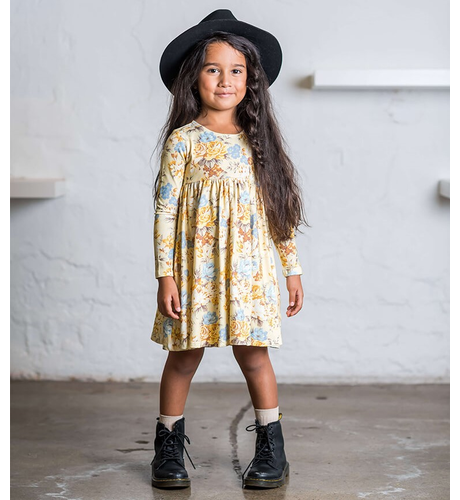 Rock Your Kid Autumnal L/S Goldie Dress