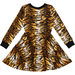 Rock Your Kid Tiger Skin Waisted Dress