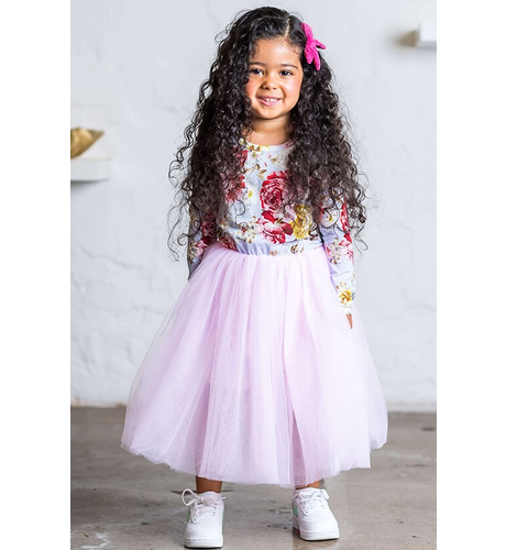 Rock Your Kid Vintage Floral Flounce Dress