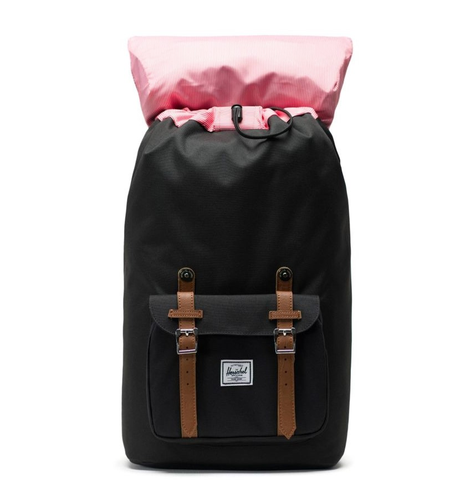 Herschel Little America Backpack (25L) Black/Tan Synthetic