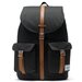 Herschel Dawson Backpack (20.5L) - Black/Tan Synthetic Leather