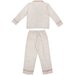 Alex & Ant Pippi PJs - Natural Linen / Copper Piping