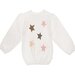 Alex & Ant Star Sweater - Natural Applique