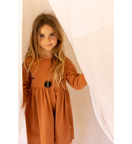 Alex & Ant Bear Dress - Copper