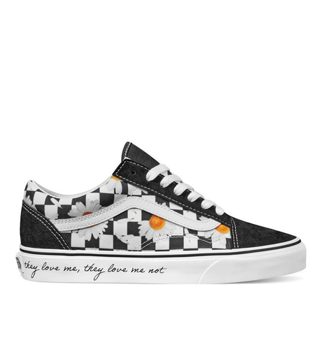 Vans Old Skool Loves Me Not - Daisy/White