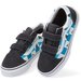 Vans Kids Old Skool Velcro Glow Checkerboard