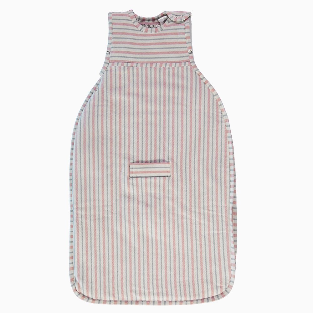 Merino Kids Go Go Bag Duvet Weight Misty Rose NURSERYSleeping Bags
