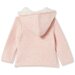 Milky Baby Fleck Knit Jacket - Pink Knit