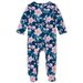 Milky Bloom Romper - Moroccan Blue